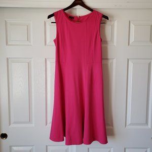 Talbots Fuchsia Pink Sleeveless Knit Dress 8 NWT